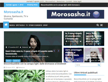 Tablet Screenshot of morosasha.it